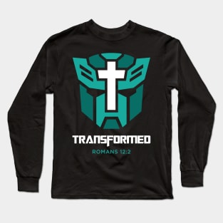 transformed romans 12 2 mint Long Sleeve T-Shirt